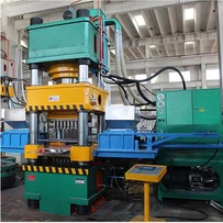 Gwasg Hydrolig pedair colofn gyda Diogelu Gratio